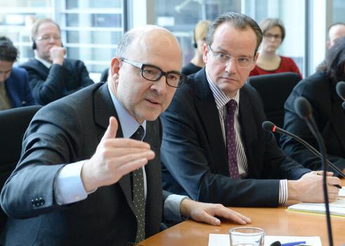 Krichbaum, Gunther; Moscovici, Pierre Paul-Löbe-Haus, Sitzungssaal