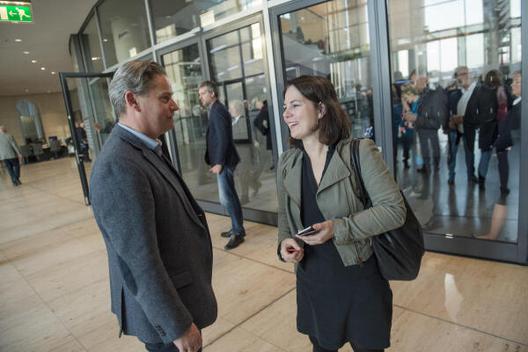 Baerbock, Annalena Reichstagsgebäude, Plenarsaalebene