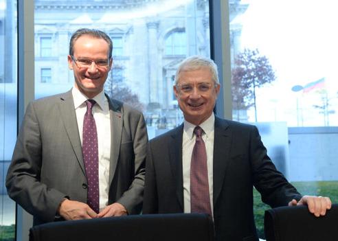 Krichbaum, Gunther; Bartolone, Claude Paul-Löbe-Haus, Sitzungssaal