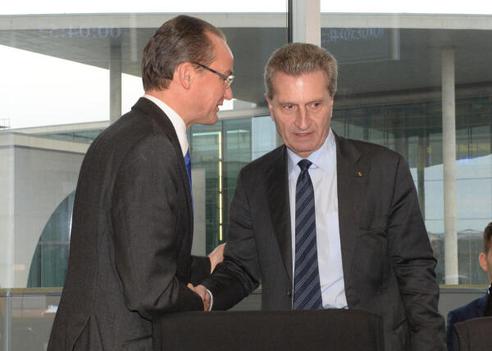 Krichbaum, Gunther; Oettinger, Günther Paul-Löbe-Haus, Sitzungssaal