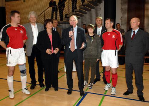 Lammert, Norbert; Schmidt, Ulla; Stelzl, Hans-Joachim; Riegert, Klaus Marie-Elisabeth-Lüders-Haus, Innenansicht
