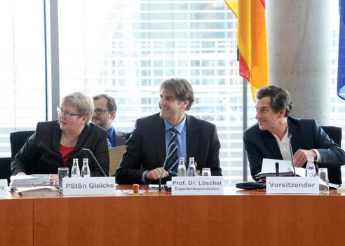 Barthel, Klaus; Gleicke, Iris; Löschel, Andreas Paul-Löbe-Haus, Sitzungssaal