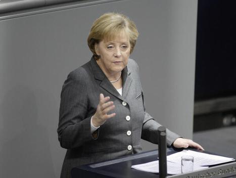 Merkel, Angela Reichstagsgebäude, Plenarsaal