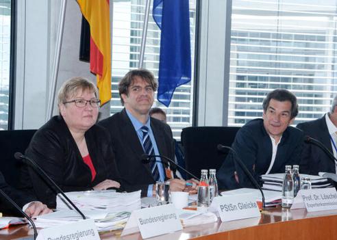 Barthel, Klaus; Gleicke, Iris; Löschel, Andreas Paul-Löbe-Haus, Sitzungssaal