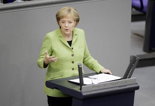 Merkel, Angela Reichstagsgebäude, Plenarsaal
