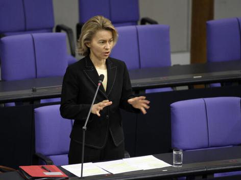 Leyen, Ursula von der Reichstagsgebäude, Plenarsaal