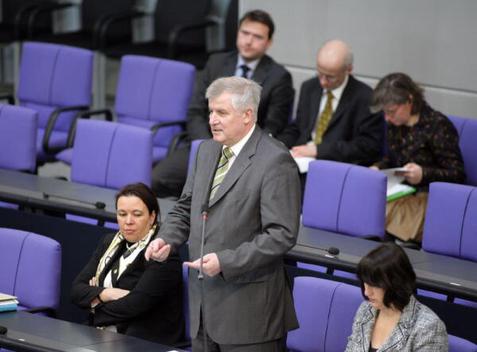 Seehofer, Horst Lorenz Reichstagsgebäude, Plenarsaal