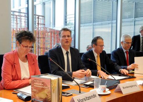 Zimmermann, Sabine; Weise, Frank-Jürgen; Rauch, Christian Paul-Löbe-Haus, Sitzungssaal