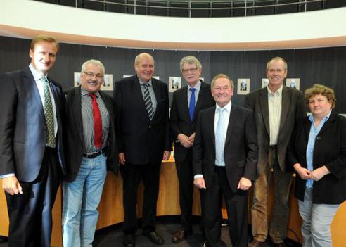 Goldmann, Hans-Michael; Klamroth, Kurt Henning; Priesmeier, Wilhelm; Geisen, Edmund Peter; Ostendorff, Friedrich; Tackmann, Kirsten; Marwitz, Hans-Georg von der Paul-Löbe-Haus, Sitzungssaal
