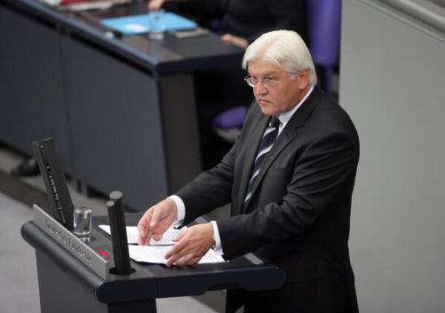 Steinmeier, Frank-Walter Reichstagsgebäude, Plenarsaal
