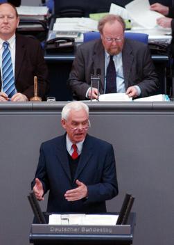 Raidel, Hans; Thierse, Wolfgang Reichstagsgebäude, Plenarsaal