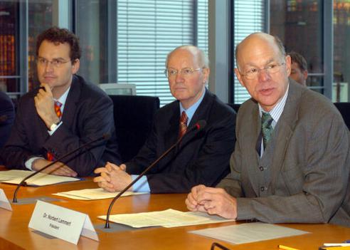 Krings, Günter; Stelzl, Hans-Joachim; Lammert, Norbert Paul-Löbe-Haus, Sitzungssaal