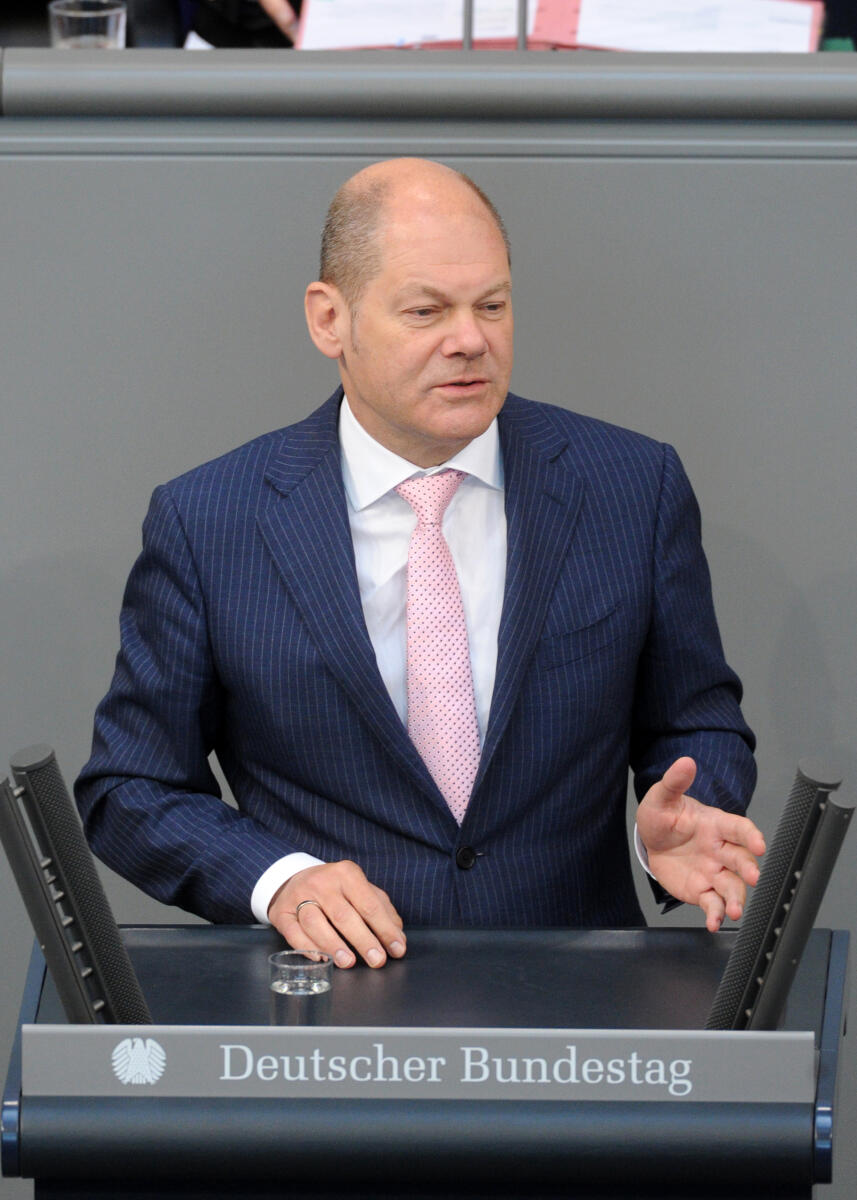 Scholz, Olaf Olaf Scholz, 1. Bürgermeister Hamburg, SPD, Rede, 237. Sitzung, Top 9, Thema: Neuregelung des bundesstaatlichen Finanzausgleichs, Redner 7.; Rednerpult.