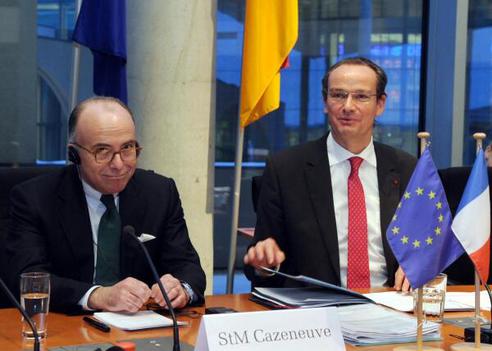 Krichbaum, Gunther; Cazeneuve, Bernard Paul-Löbe-Haus, Sitzungssaal