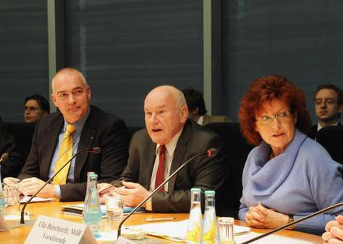 Hinsken, Ernst; Fischer, Axel E.; Burchardt, Ulla Paul-Löbe-Haus, Sitzungssaal