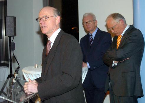 Lammert, Norbert; Pöttering, Hans-Gert; Verheugen, Günter Verbindungsbüro des Deutschen Bundestages in Brüssel