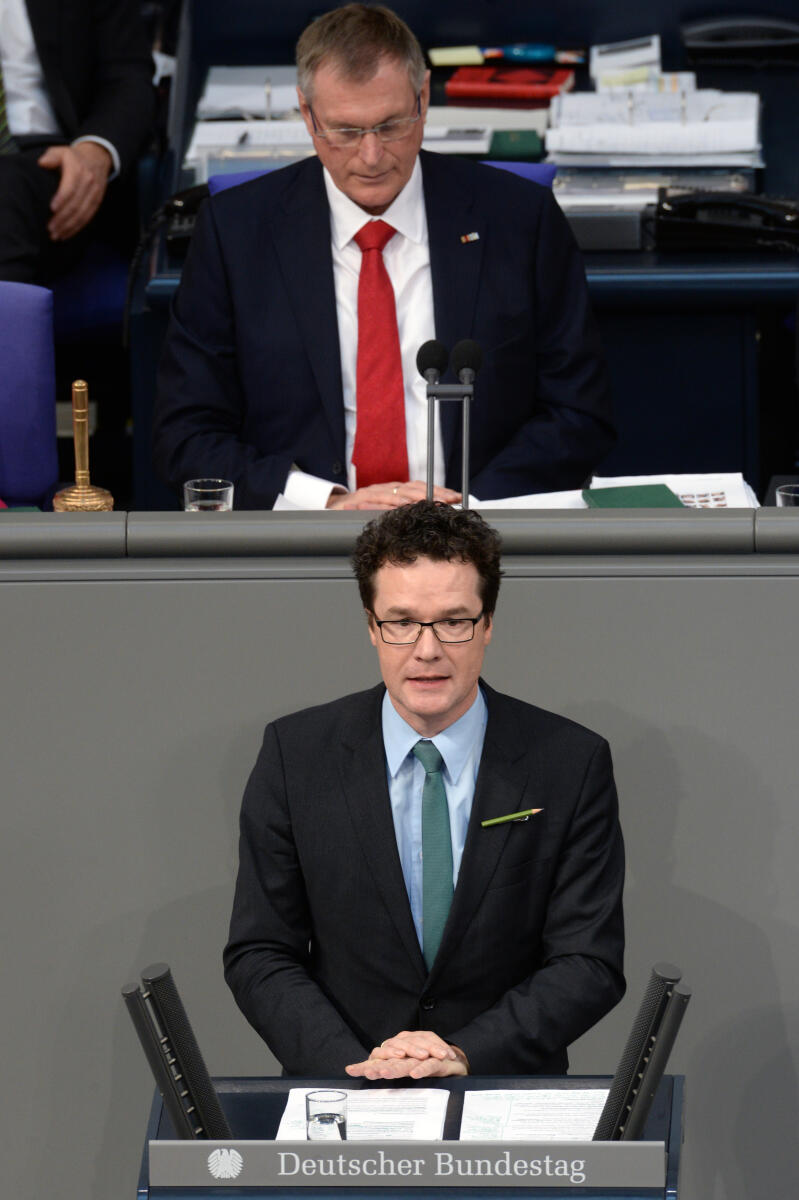 Ebner, Harald; Singhammer, Johannes Harald Ebner, Bündnis 90/Die Grünen, Bundestagsabgeordneter, Abgeordneter, Mitglied Deutscher Bundestag, MdB, Rede, 79. Sitzung, Top 4, Thema: Gesunde Ernährung, Vorsitz: Bundestagsvizepräsident Johannes Singhammer, CDU/CSU.; Rednerpult.