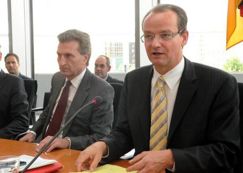 Krichbaum, Gunther; Oettinger, Günther Paul-Löbe-Haus, Sitzungssaal