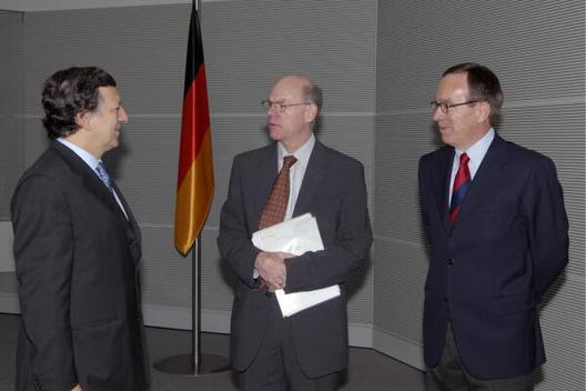 Barroso, José Manuel; Lammert, Norbert; Wissmann, Matthias Paul-Löbe-Haus, Innenansicht