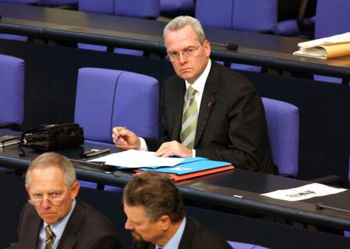 Schwanitz, Rolf; Schäuble, Wolfgang; Erler, Gernot Reichstagsgebäude, Plenarsaal