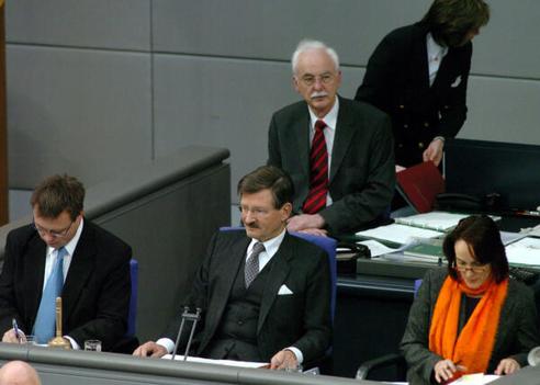 Solms, Hermann Otto; Brunkhorst, Angelika; Reichel, Maik; Winkelmann, Helmut Reichstagsgebäude, Plenarsaal