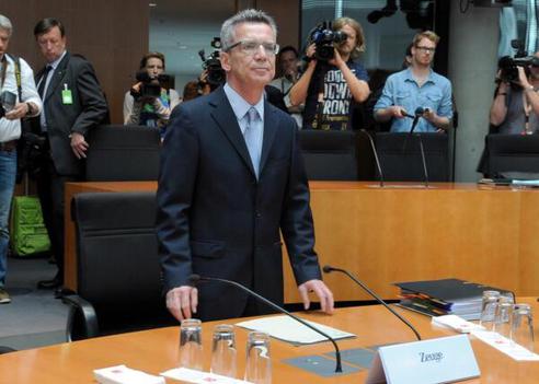 Maizière, Thomas de Paul-Löbe-Haus, Sitzungssaal