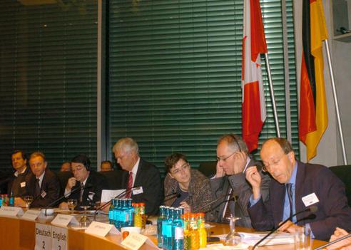 Willmitzer, Lothar; Leohold, Jürgen; O`Connor, Donald; Paziorek, Peter; Heckel, Margaret; Passmore, Jeff Marie-Elisabeth-Lüders-Haus, Anhörungssaal