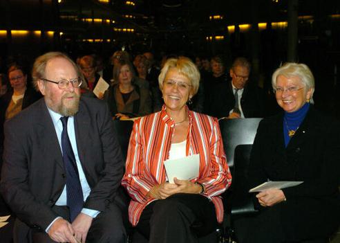 Lammert, Norbert; Kastner, Susanne; Thierse, Wolfgang; Hasselfeldt, Gerda Paul-Löbe-Haus, Innenansicht
