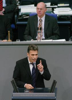 Hilsberg, Stephan; Lammert, Norbert Reichstagsgebäude, Plenarsaal