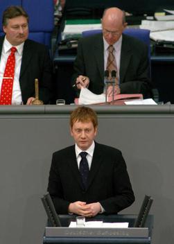 Kretschmer, Michael; Lammert, Norbert Reichstagsgebäude, Plenarsaal