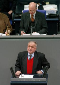 Stiegler, Ludwig; Lammert, Norbert Reichstagsgebäude, Plenarsaal
