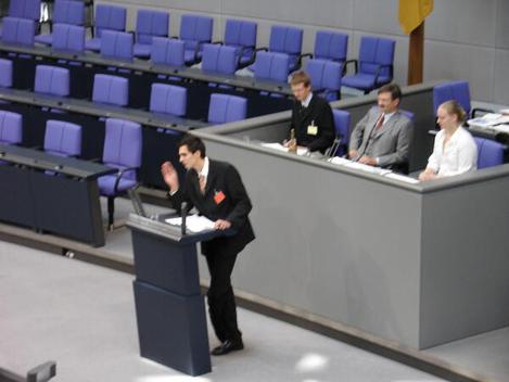  Reichstagsgebäude, Plenarsaalebene