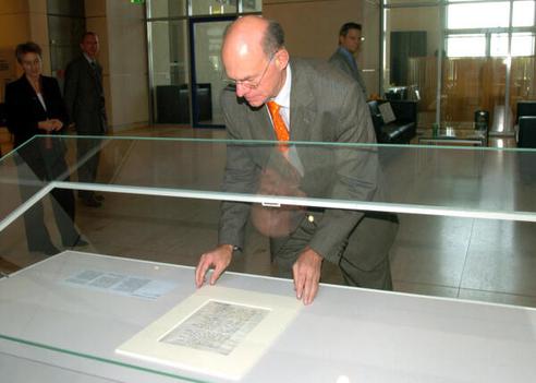 Lammert, Norbert Reichstagsgebäude, Westlobby
