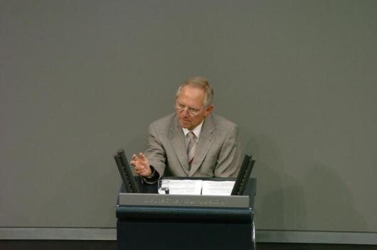 Schäuble, Wolfgang Reichstagsgebäude, Plenarsaal