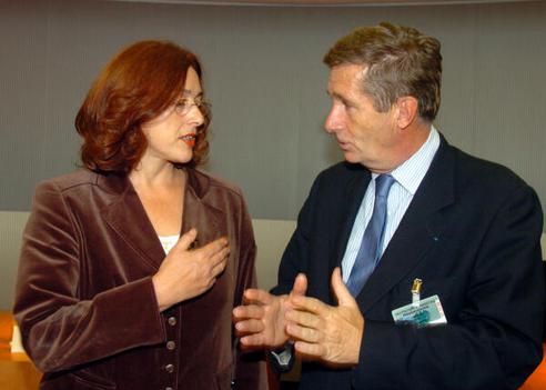 Griefahn, Monika; Lequiller, Pierre Paul-Löbe-Haus, Sitzungssaal