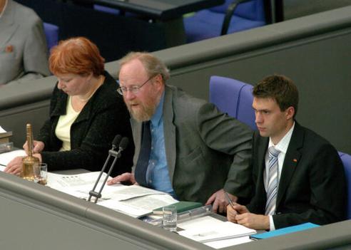 Thierse, Wolfgang; Laurischk, Sibylle; Müller, Stefan Reichstagsgebäude, Plenarsaal
