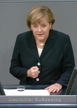 Merkel, Angela Reichstagsgebäude, Plenarsaal
