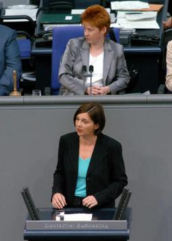 Göring-Eckardt, Katrin; Pau, Petra Reichstagsgebäude, Plenarsaal
