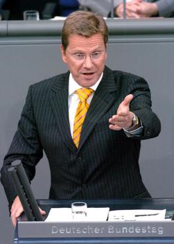 Westerwelle, Guido Reichstagsgebäude, Plenarsaal