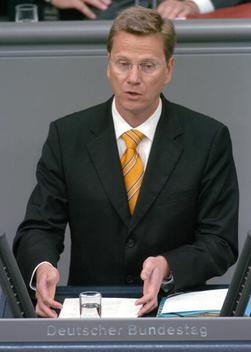 Westerwelle, Guido Reichstagsgebäude, Plenarsaal