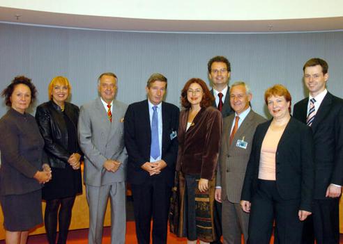 Griefahn, Monika; Jochimsen, Lukrezia; Lequiller, Pierre; Krings, Günter; Laurischk, Sibylle; Silberhorn, Thomas; Lecou, Robert; Neumann, Bernd Paul-Löbe-Haus, Sitzungssaal