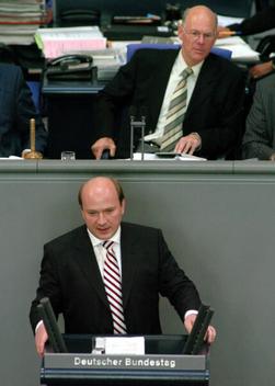 Lammert, Norbert; Wegner, Kai Reichstagsgebäude, Plenarsaal