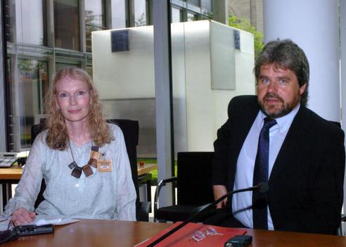 Farrow, Mia; Hoppe, Thilo Paul-Löbe-Haus, Sitzungssaal