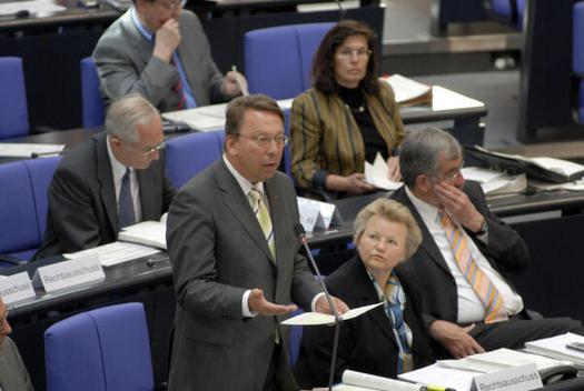 Benneter, Klaus Uwe; Dyckmans, Mechthild; Burgbacher, Ernst; Geis, Norbert; Tillmann, Antje Reichstagsgebäude, Plenarsaal