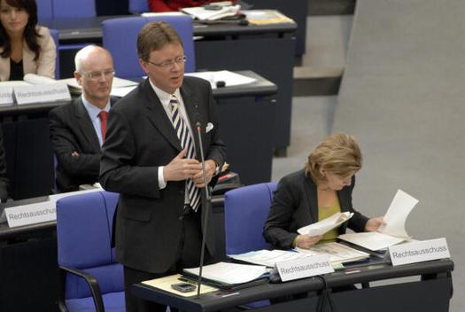 Grosse-Brömer, Michael; Raab, Daniela; Kauder, Siegfried Reichstagsgebäude, Plenarsaal