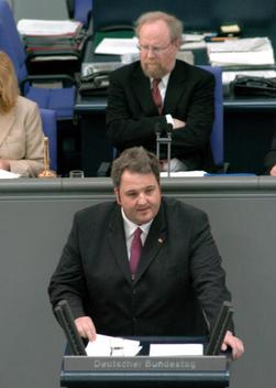 Dressel, Carl-Christian; Thierse, Wolfgang Reichstagsgebäude, Plenarsaal