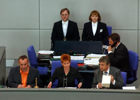 Pau, Petra; Wistuba, Engelbert; Ulrich, Alexander Reichstagsgebäude, Plenarsaal