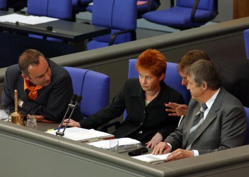 Pau, Petra; Wistuba, Engelbert; Ulrich, Alexander Reichstagsgebäude, Plenarsaal