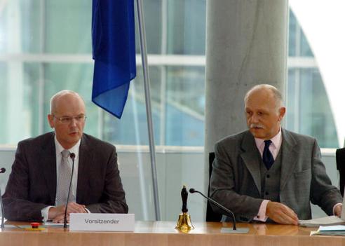 Kauder, Siegfried; Berg, Hans-Joachim Paul-Löbe-Haus, Sitzungssaal