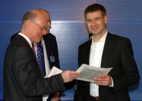 Lammert, Norbert; Schieder, Martin Reichstagsgebäude, Präsidialebene